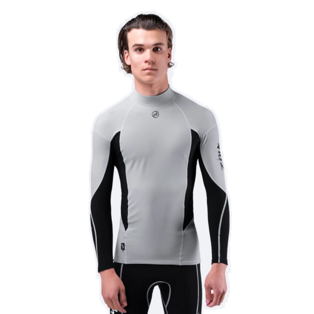 Zhik HydroPhobic Fleece Baselayer Top Black - front