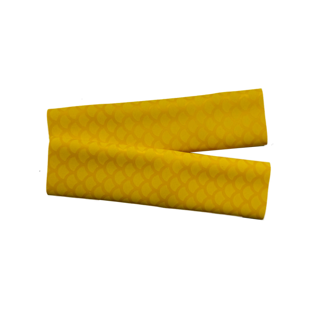 Yellow Paddle Grip Kayak 35 mm Fish Scale pattern