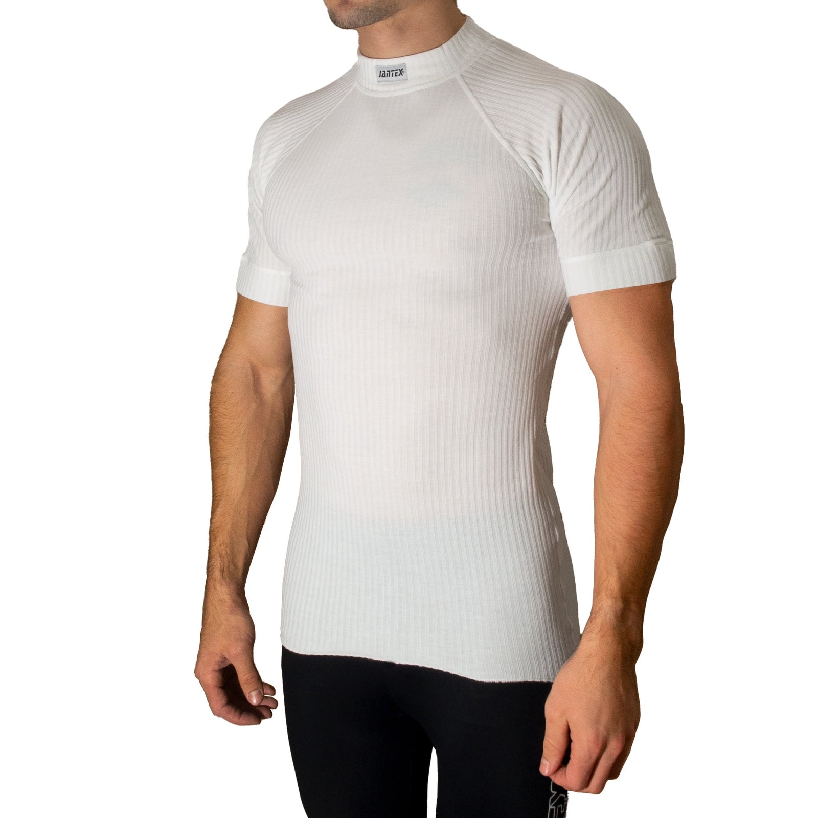Jantex Thermo Short Sleeve White - front view