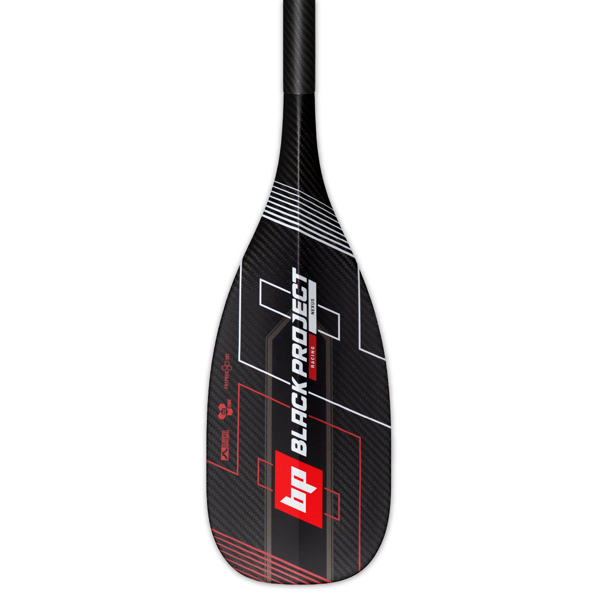 Black Project Nexus ATH Custom SUP paddle - Nexus blade front