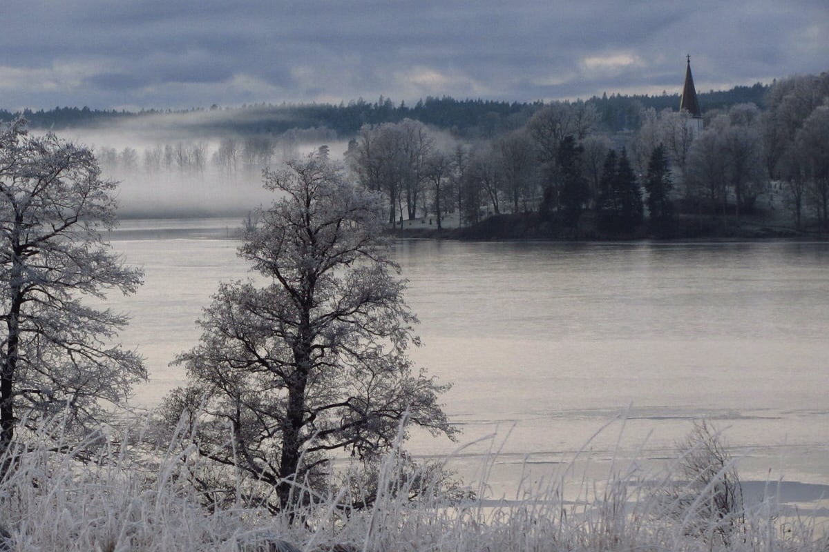 Vinter på Dalslands Kanal