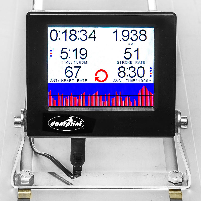 Display für Paddelmaschine