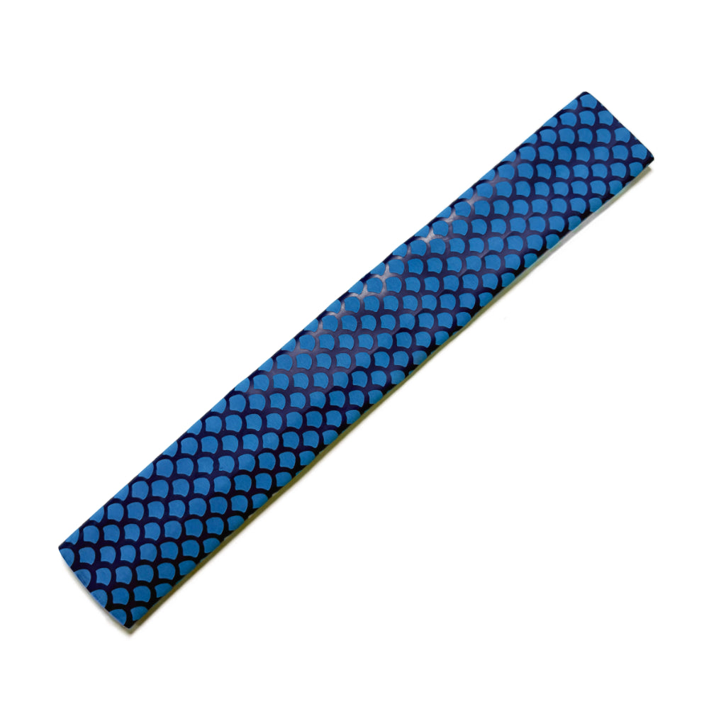 Blue Paddle Grip SUP 40 mm Fish Scale pattern