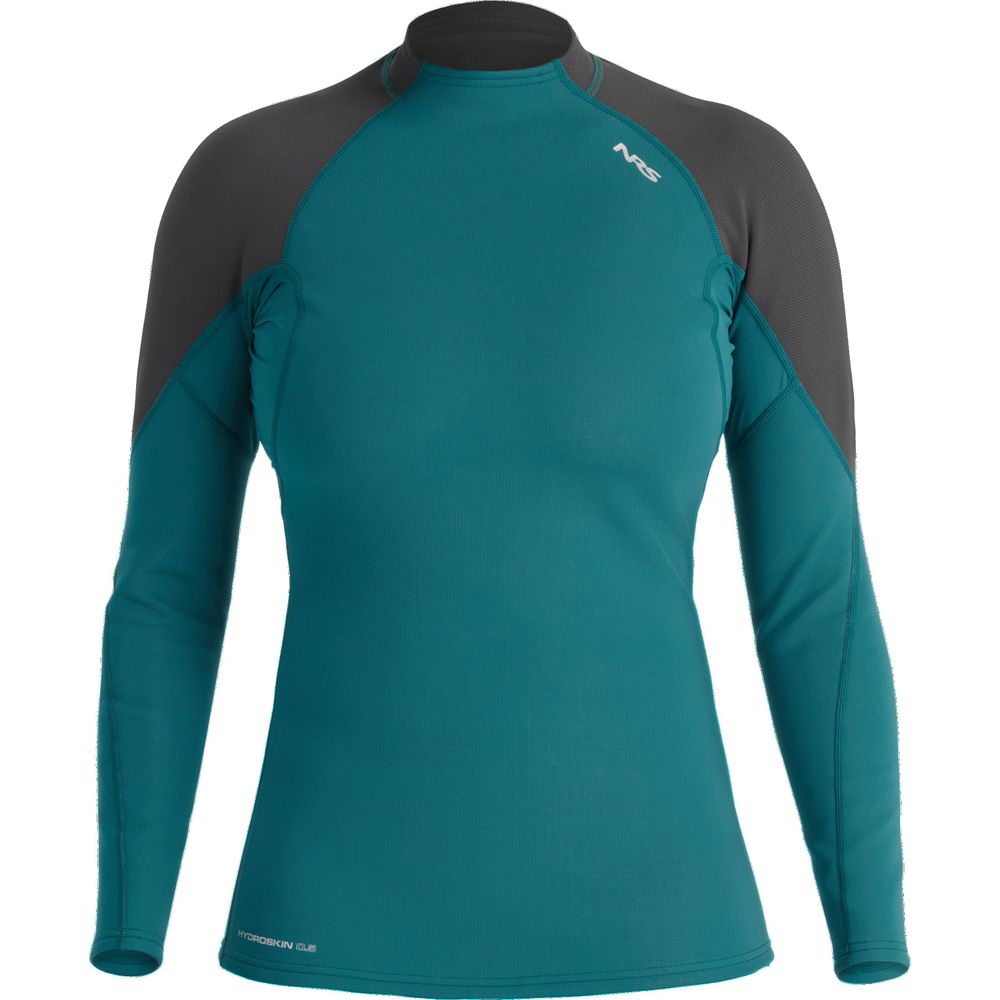Front view of NRS Women's HydroSkin Long-Sleeve Shirt