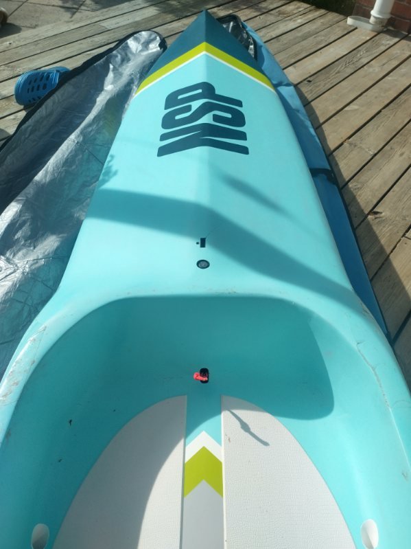 NSP Carolina Pro Carbon 14'0 x 23.5 used - cockpit and standing area