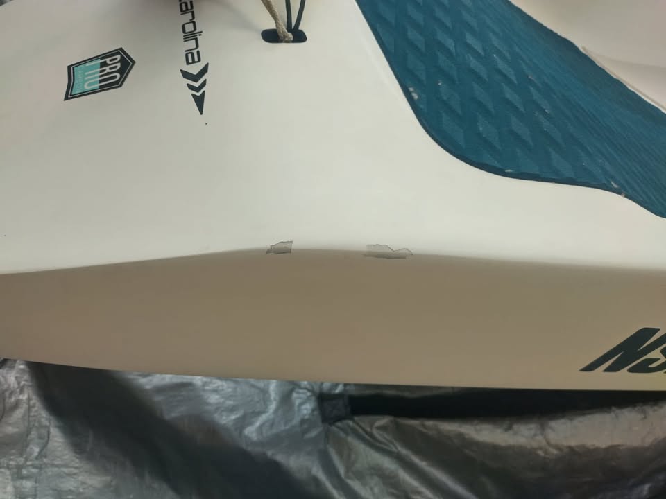 NSP Carolina Pro Carbon 14'0 x 23.5 used - cosmetic paint flakes on rail, no structural damage