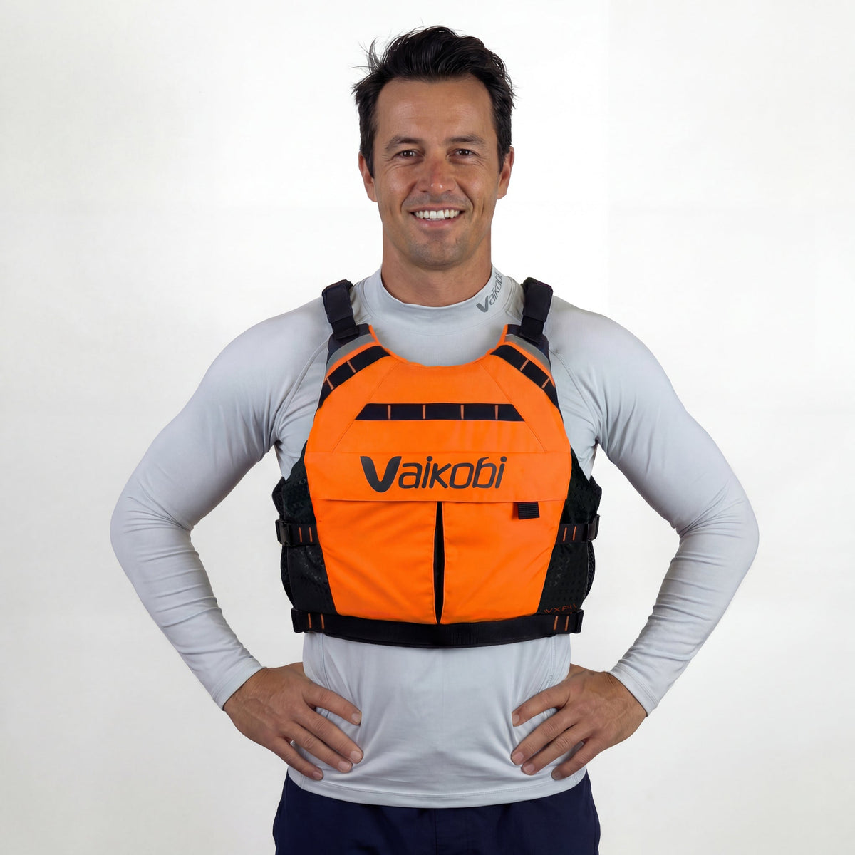 Vaikobi VXP II Race Schwimmweste Orange – von vorne