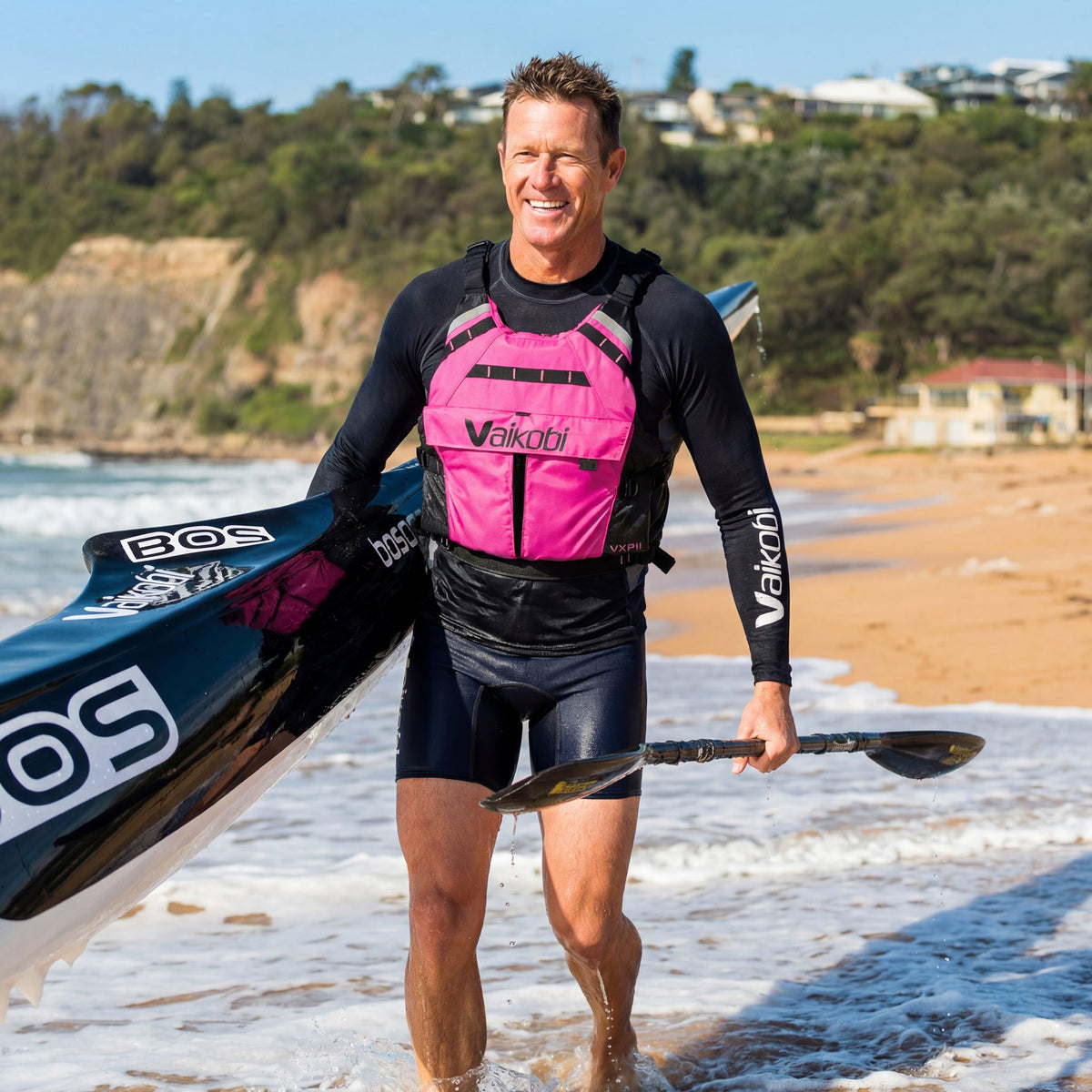 Vaikobi VXP II-Rennen Schwimmweste Pink – Paddler an Surfski