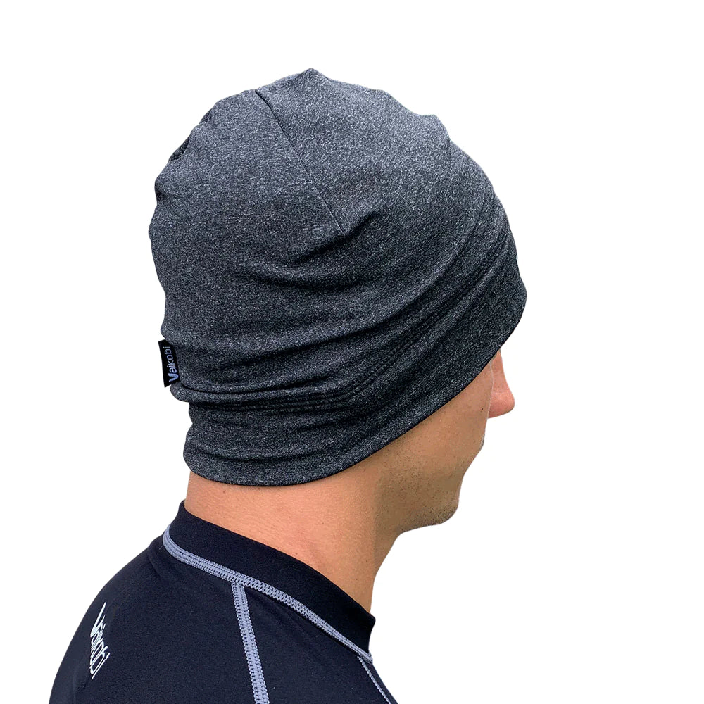 Vaikobi Fleece Beanie - with male model from behind