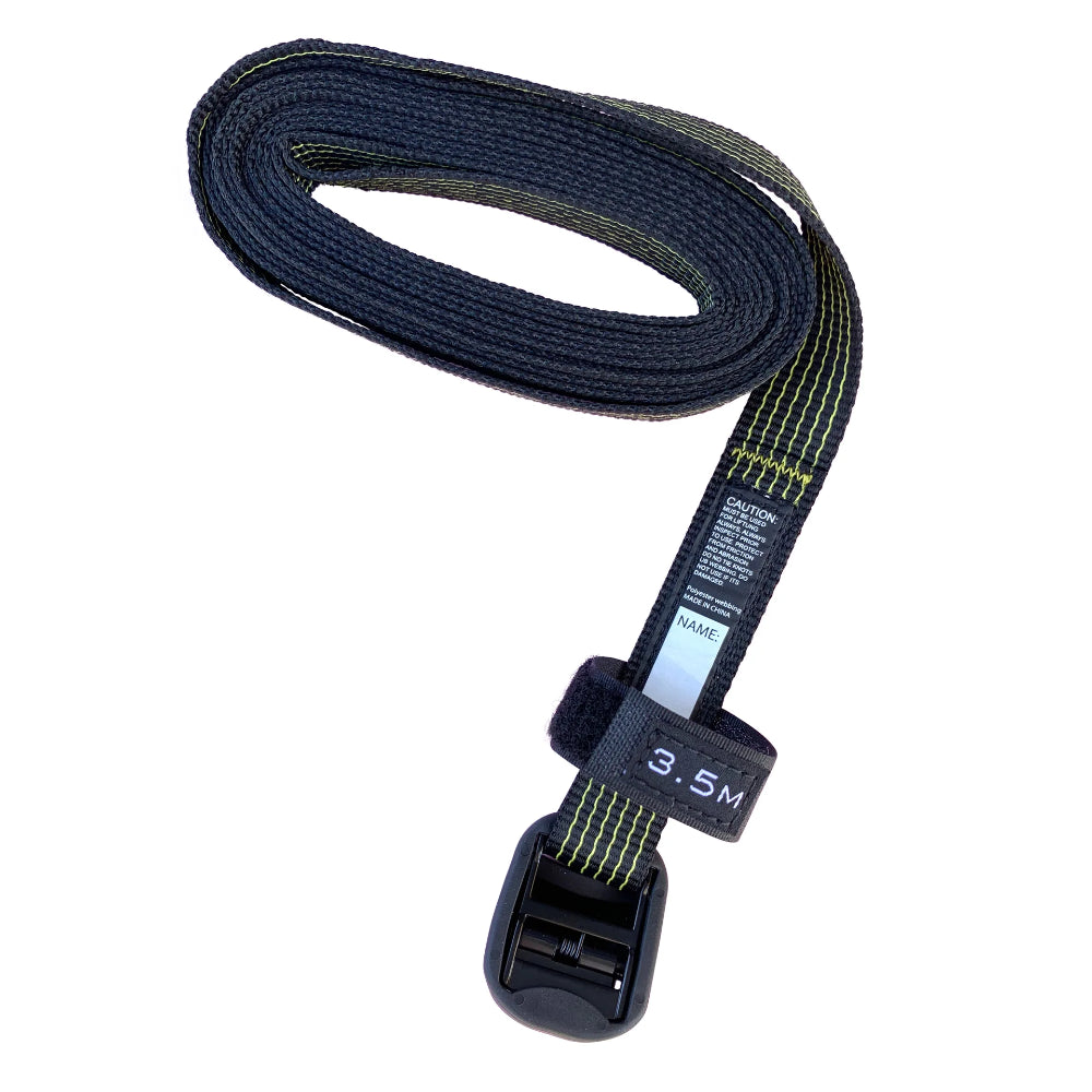 Vaikobi Tie Down Straps - for kayak transport, detail with one strap