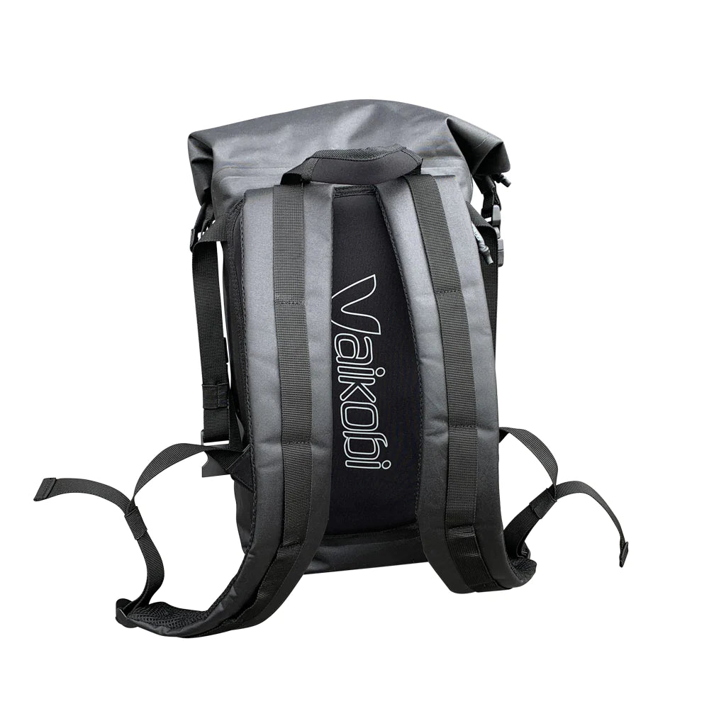 Vaikobi 30 liter dry backpack, back side