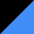 black/cyan / S