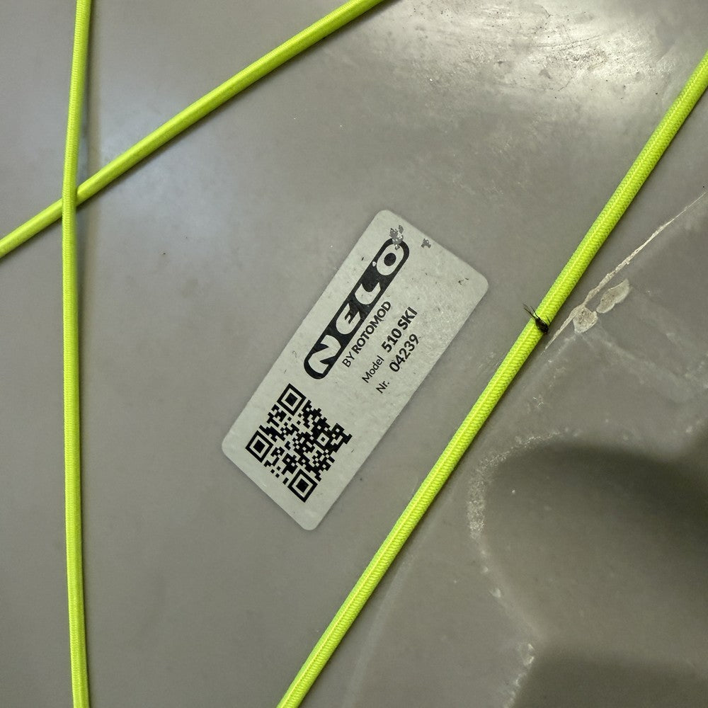 Nelo 510 surfski demo - serial number label