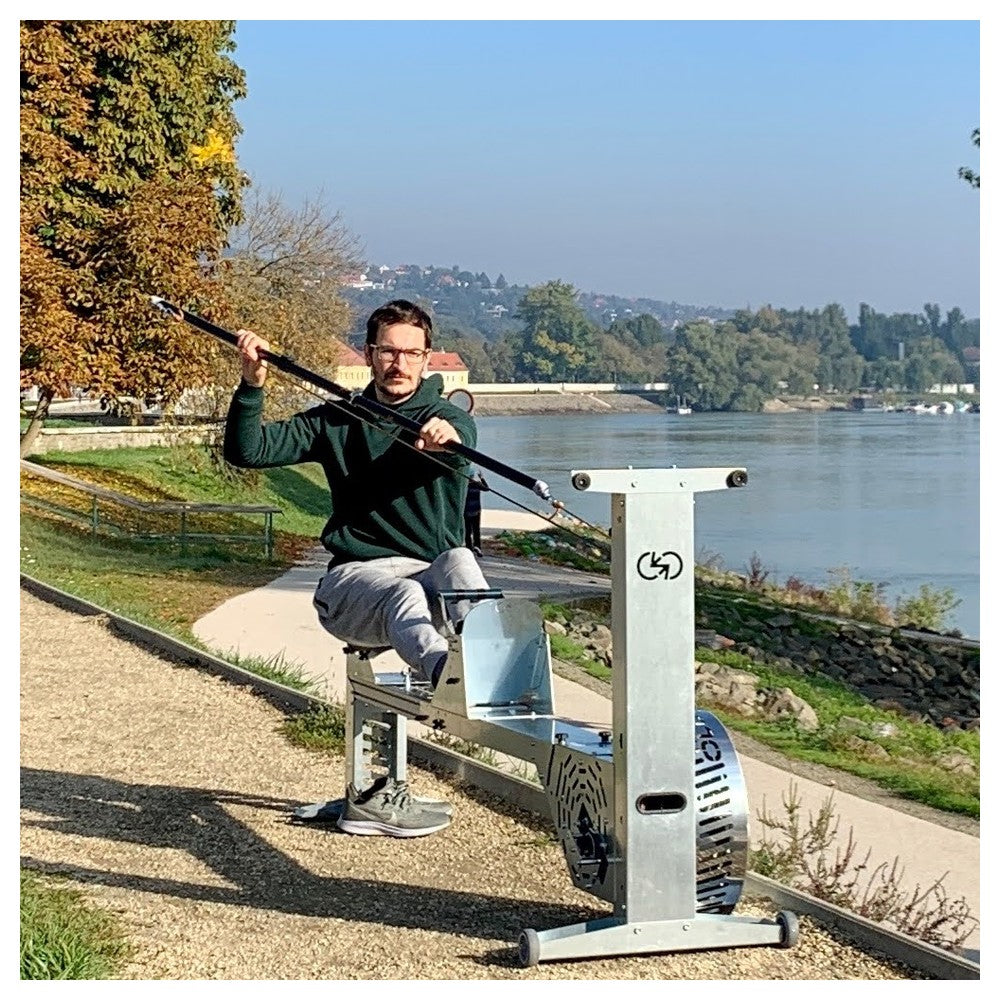 Old Danube Kayak Ergometer - training outdoors