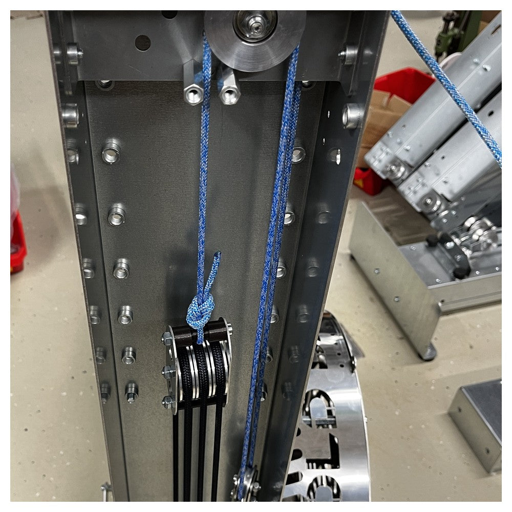 Old Danube Tensioner Rope 4 mm in the spring tensioner system