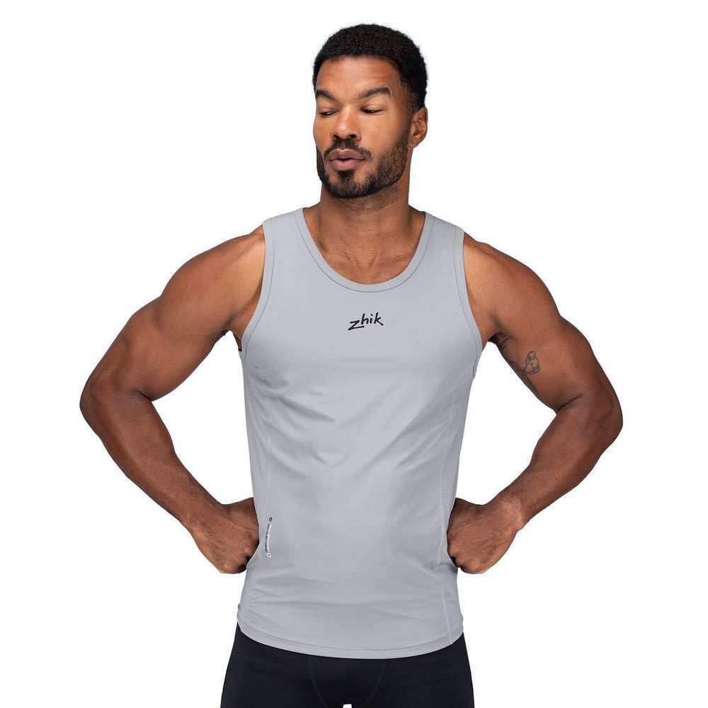 Zhik EcoSpandex LT Race Singlet Platinum