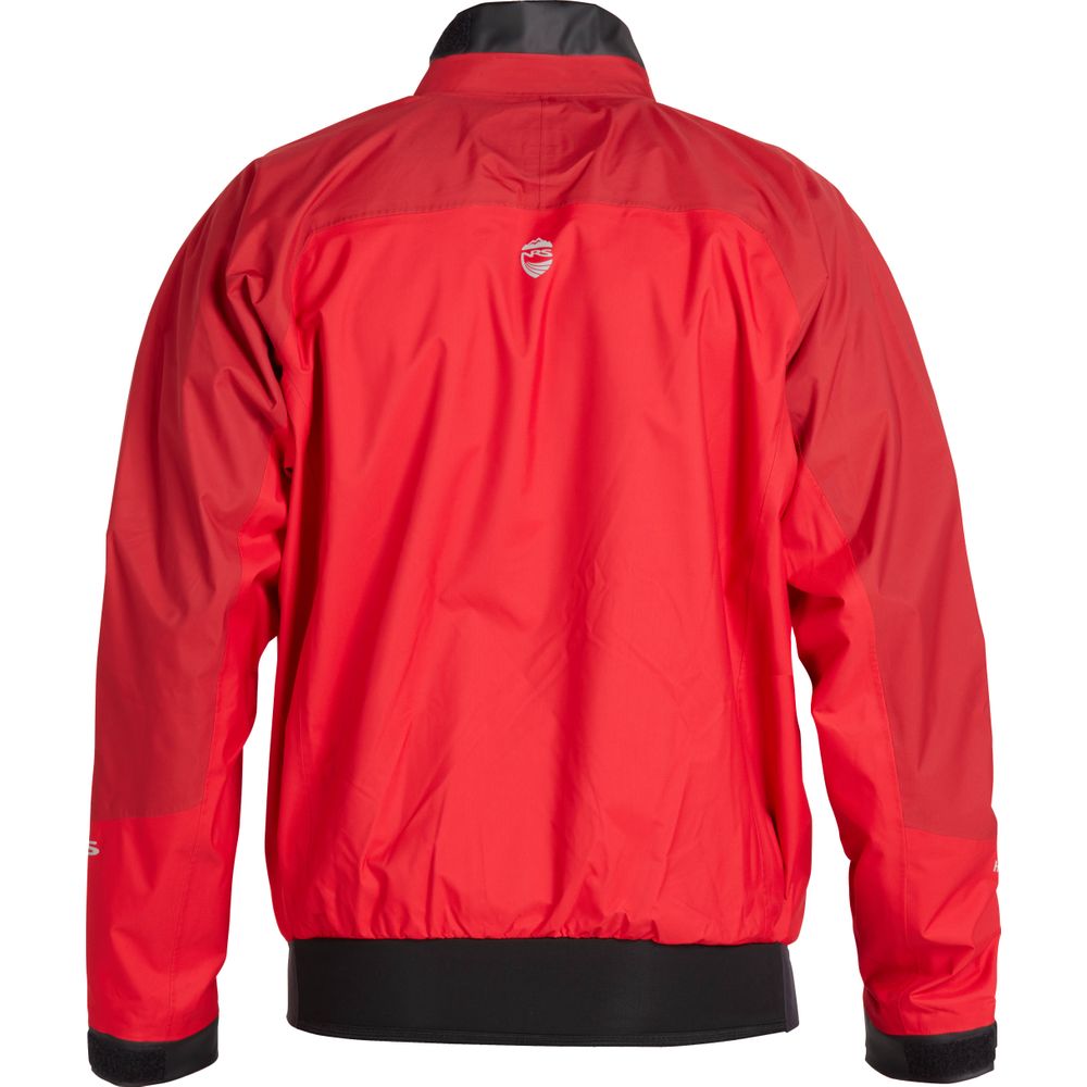 NRS Men&#39;s Echo Splash Jacket red - back