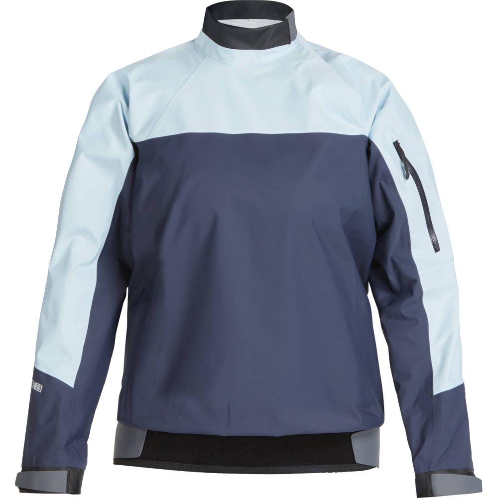 NRS Womens Echo Paddle Jacket blau - Vorderseite