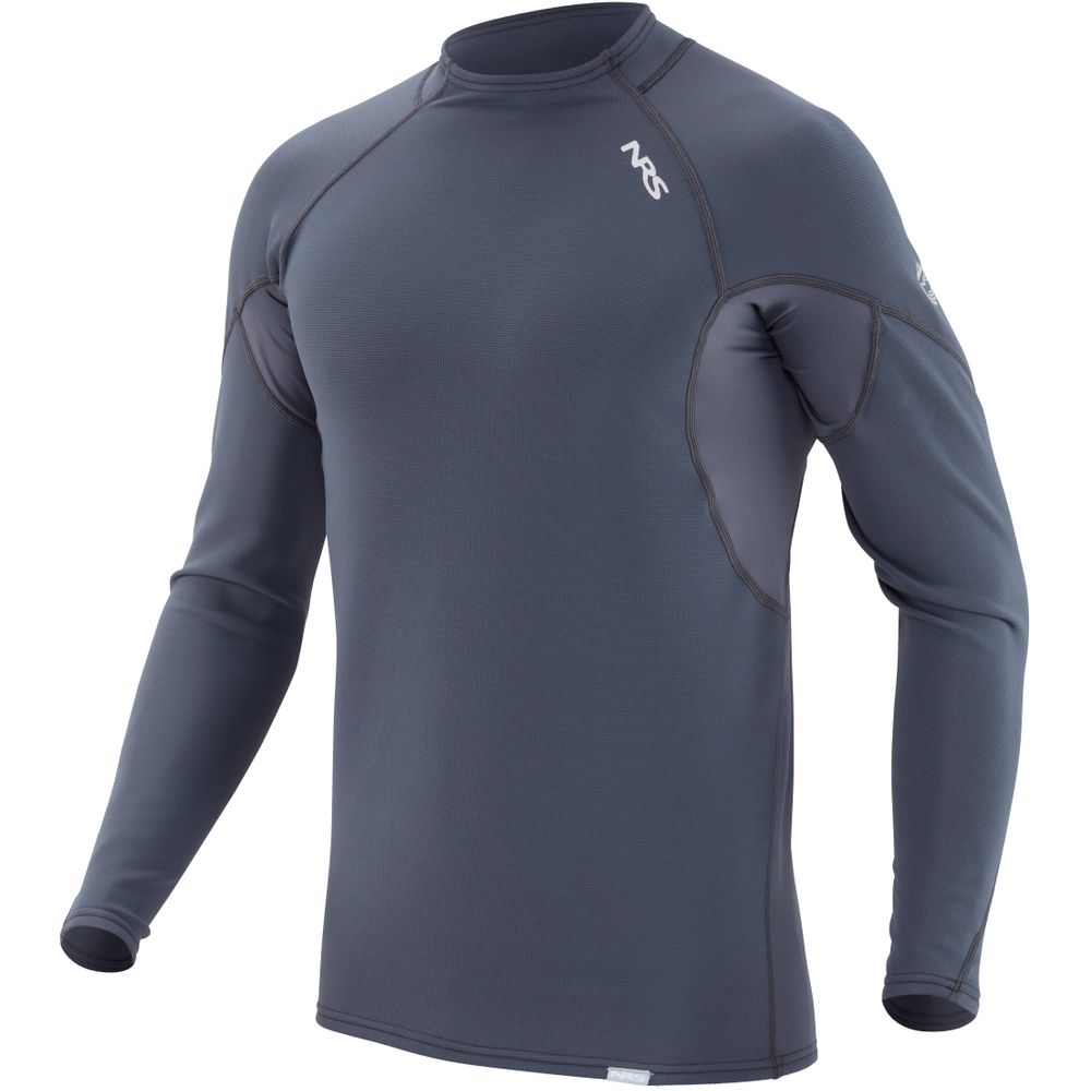 NRS HydroSkin Langarmpullover Herren dark shadow