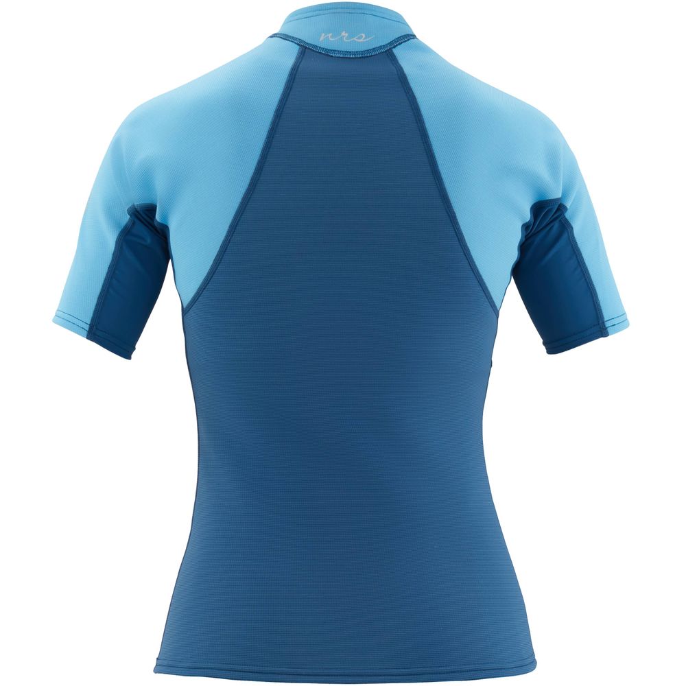 NRS Women&#39;s HydroSkin Short Sleeve Shirt neoprene shirt poseidon
