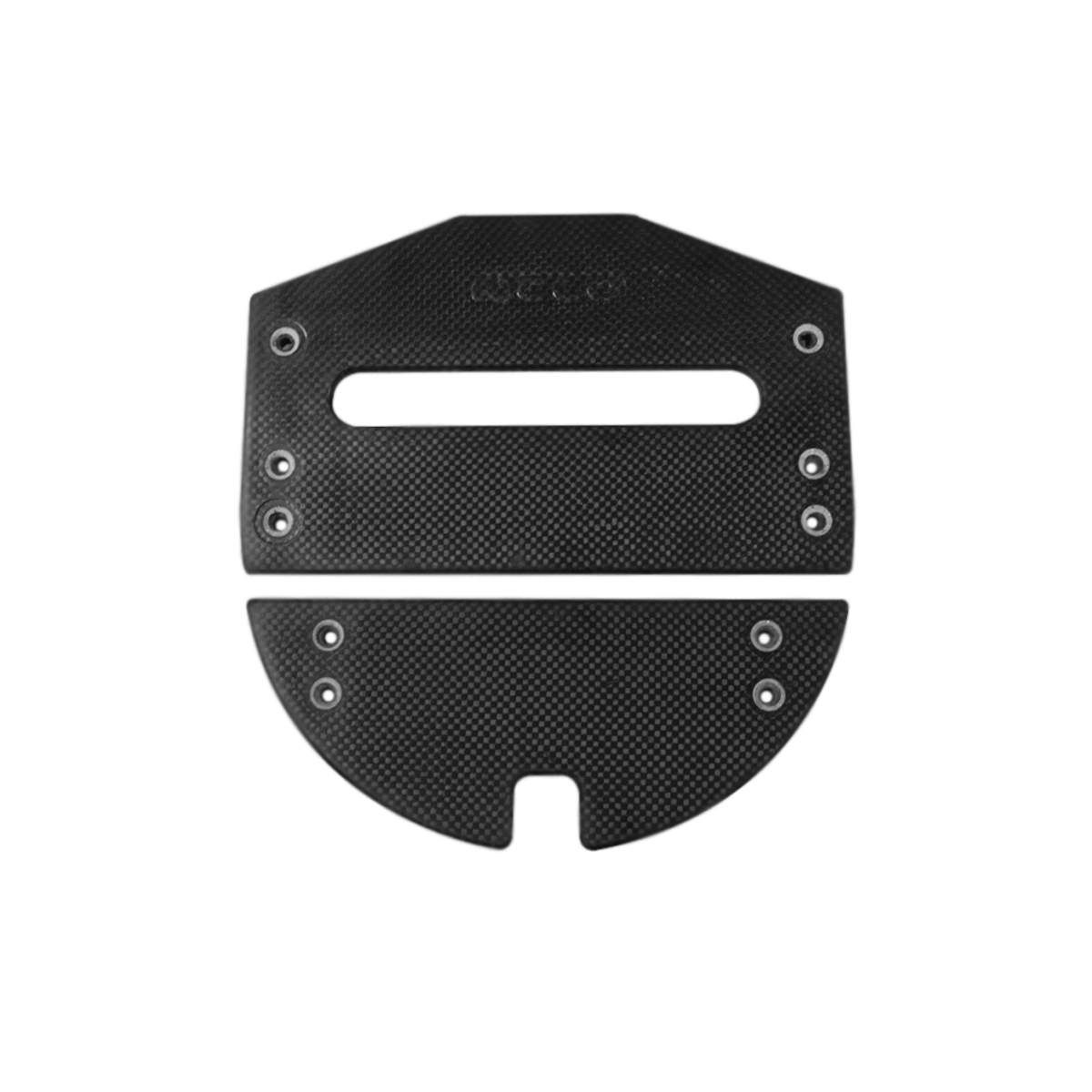 Fußplatte Kohlefaser K1