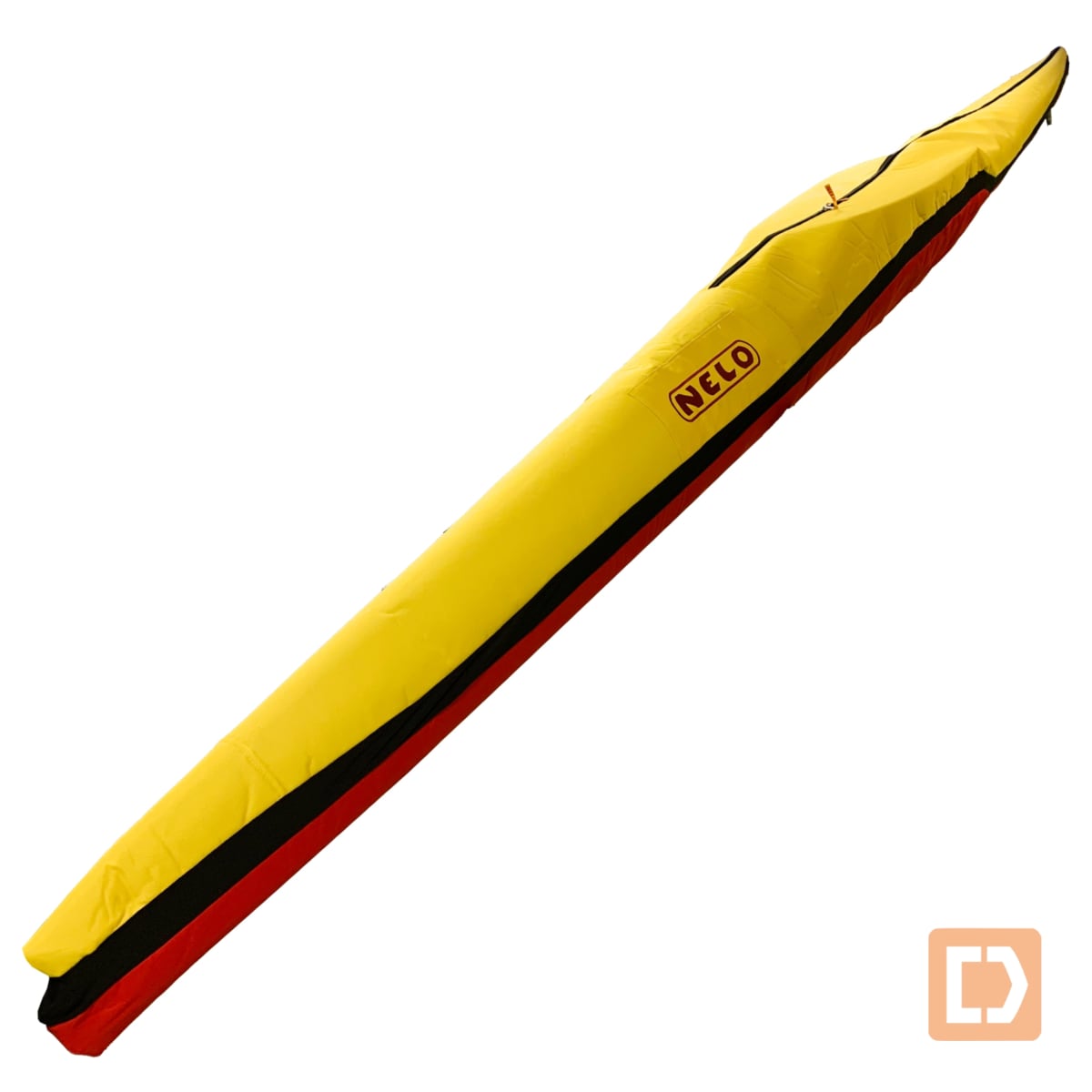 Nelo kayak cover racing K1 red yellow