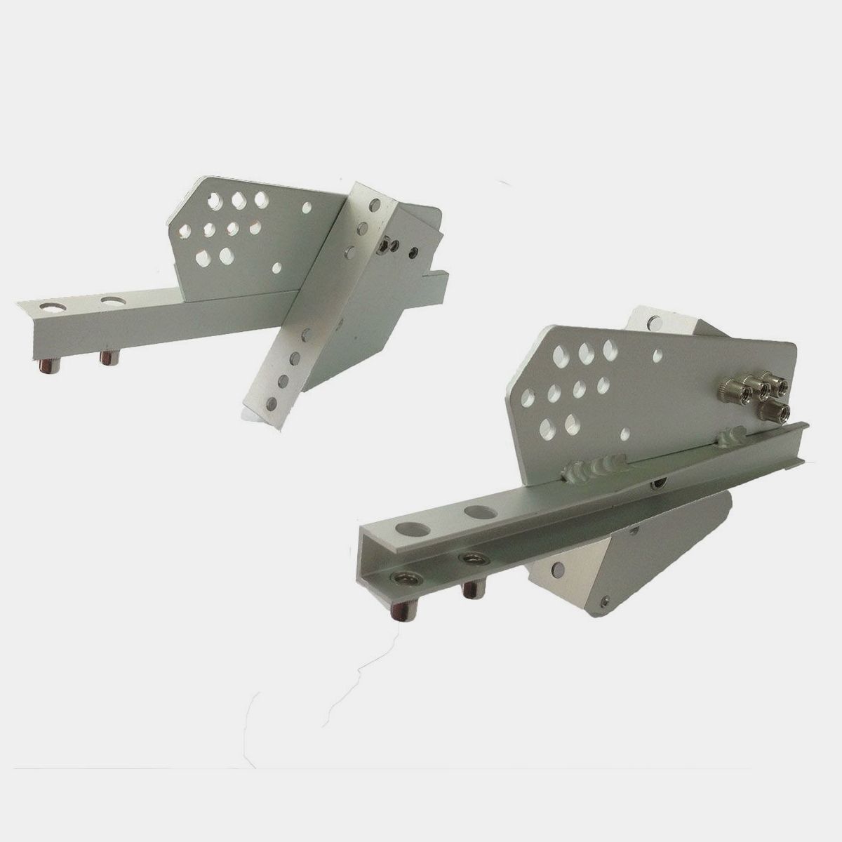 Seitenschienen für Kohlefaser-Fußstütze