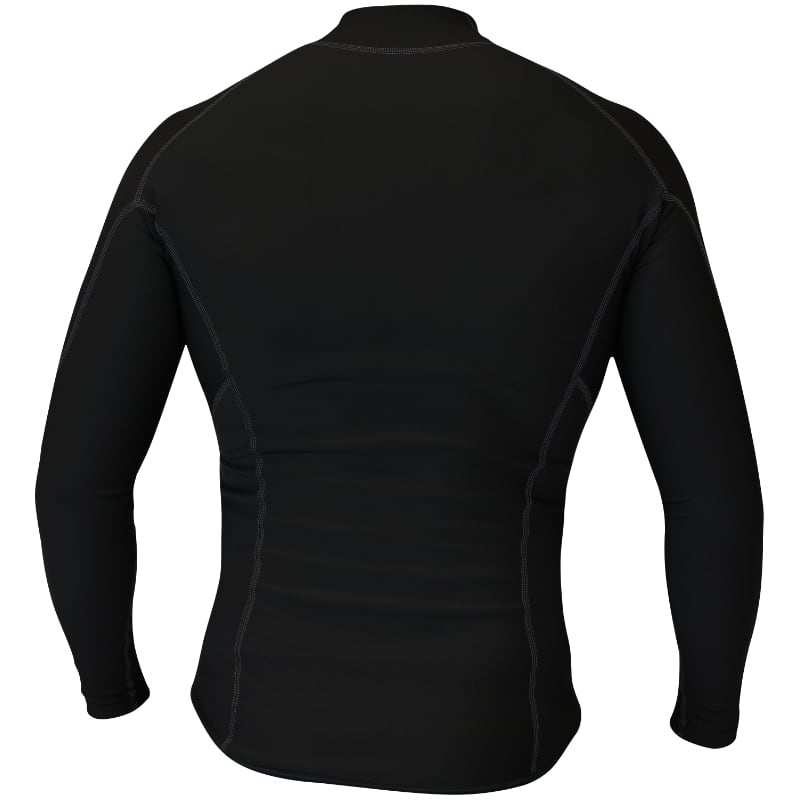 Sandiline One42 long sleeve shirt 0.5 mm neoprene black back
