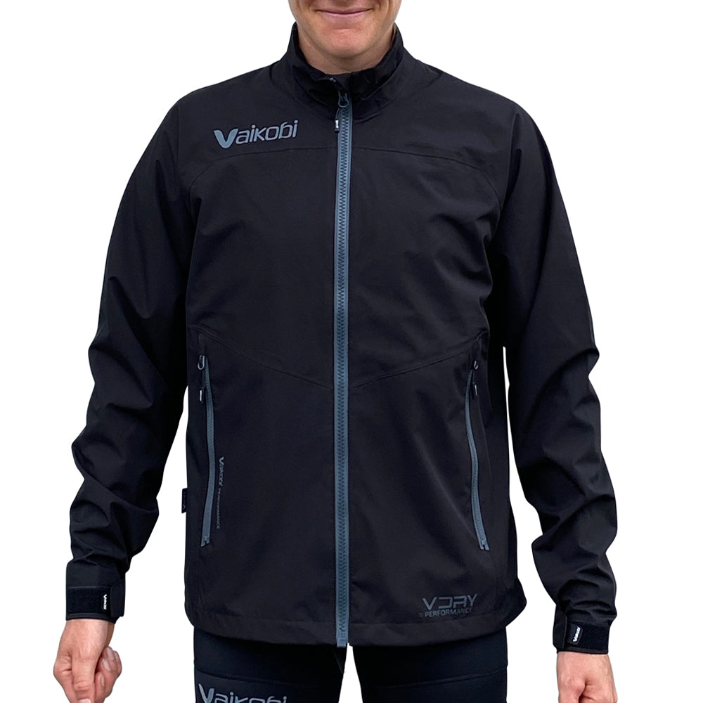 Vaikobi V Dry Performance Paddle Jacket schwarz - Front, männliches Modell