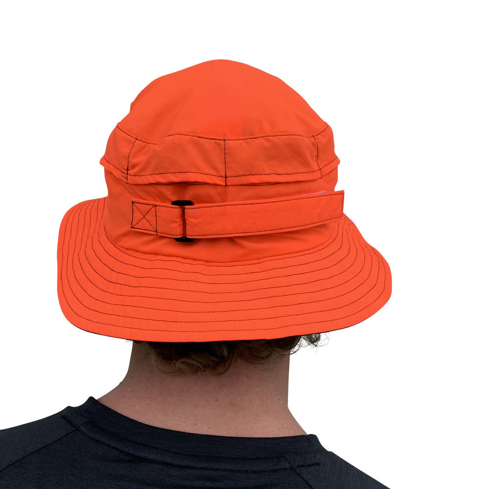 Vaikobi Downwind surfski hat orange back