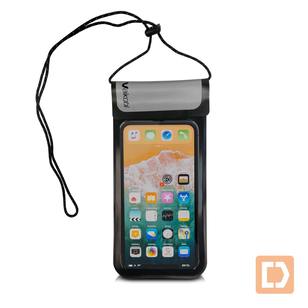 Vaikobi Waterproof Phone case front grey