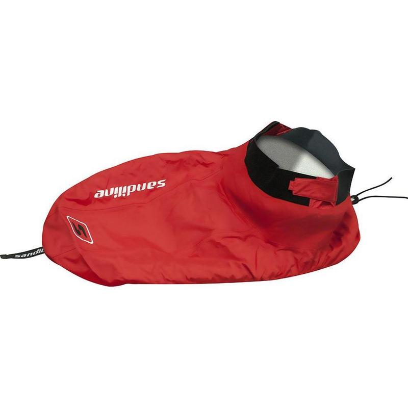 Sandiline Rennsport Spritzdecke mit Neoprentaille rot