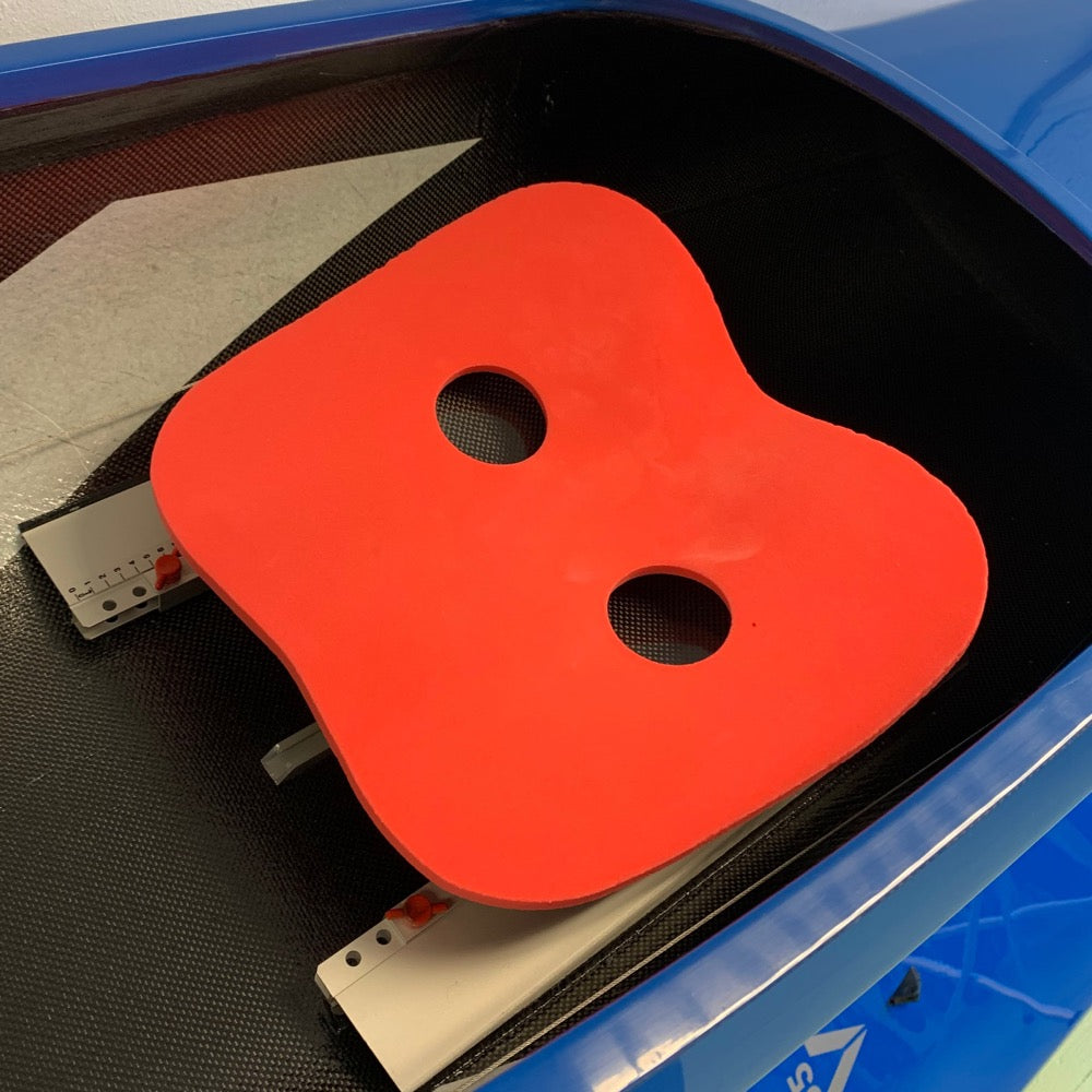 Sitzkissen Acht - 10mm-Ausrüstung-Rot-Dietz